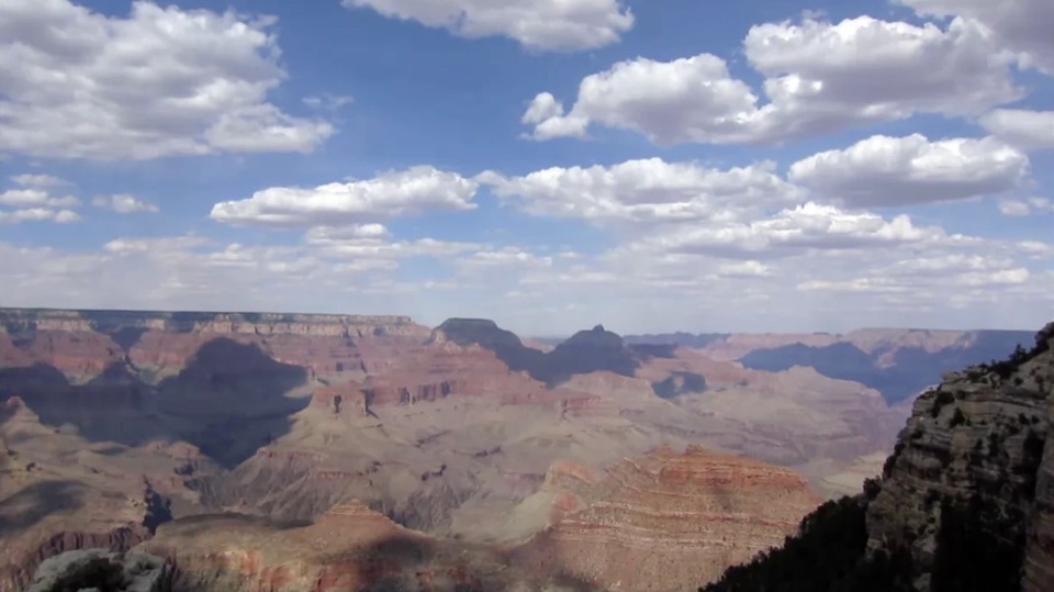Canyon Clouds, a time-lapse of clouds over a canyon